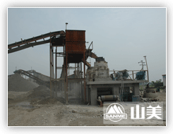 四川時產(chǎn)500噸河卵石破碎生產(chǎn)線